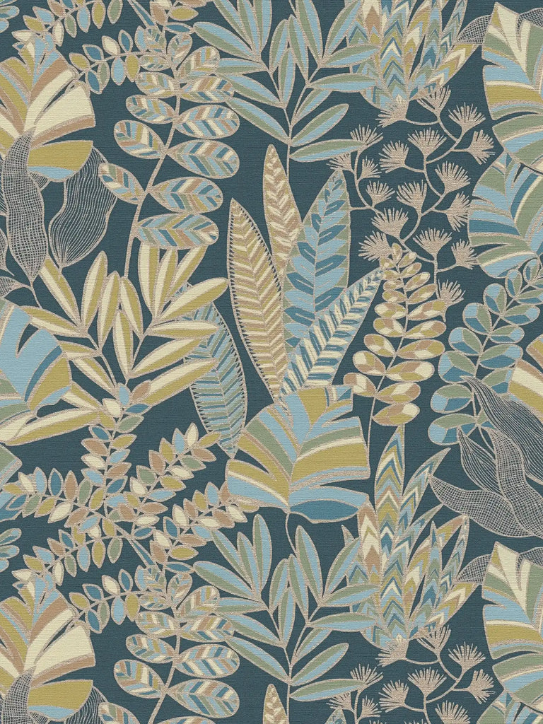 Antigua Teal Wallcovering | AS Creation