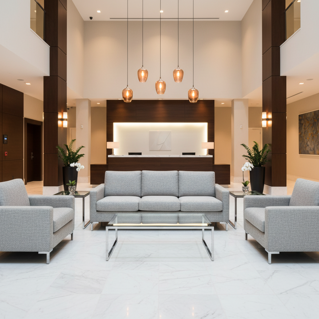 Fine Woven Texture Silver Grey Upholstered Sofa | Architectural Fabrics