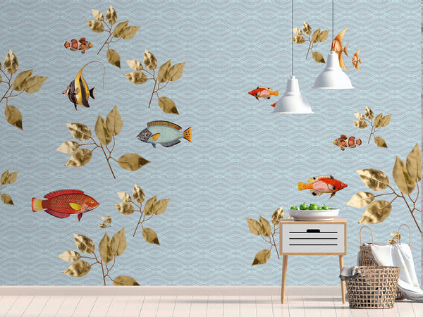 Walls By Patel 2 Blue Wallcovering | AS Creation