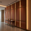 Aarden - Russet Clay Silicone Hybrid Upholstered Wall Panel | Architectural Fabrics