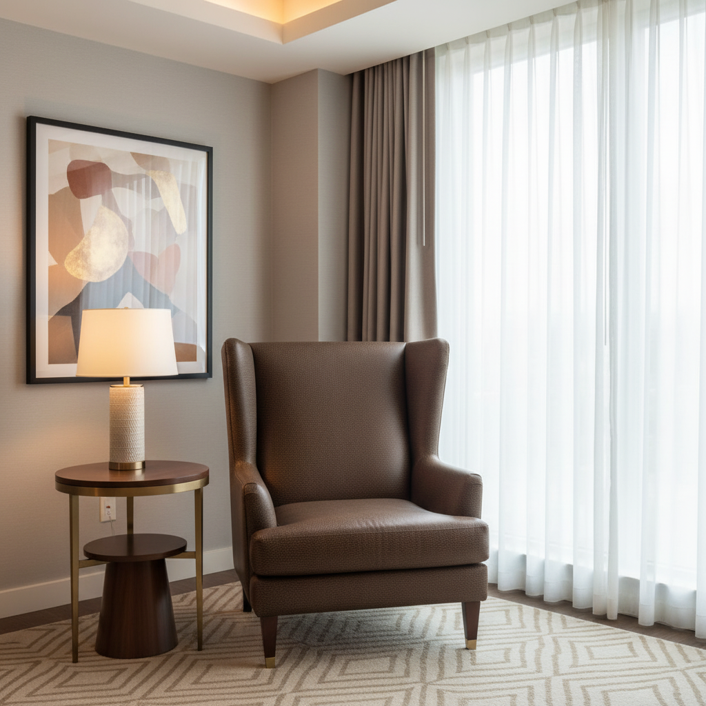 Snake Cay - Teakwood Upholstered Chair | Architectural Fabrics