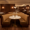 Steeple Reef - Harvest Upholstered Banquette | Architectural Fabrics