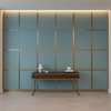 Fine Pebble Texture Soft Teal Upholstered Wall Panel | Architectural Fabrics