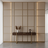 Smooth Pebble Grain Soft Fawn Upholstered Wall Panel | Architectural Fabrics