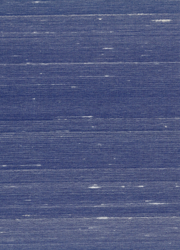 Gloucester-Classic Blue Silk Wallcovering | Phillipe Romano