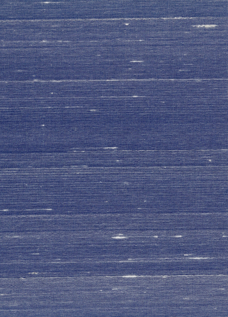 Gloucester-Classic Blue Silk Wallcovering | Phillipe Romano — SILK-500690