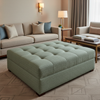 Manchioneel - River Upholstered Ottoman | Architectural Fabrics