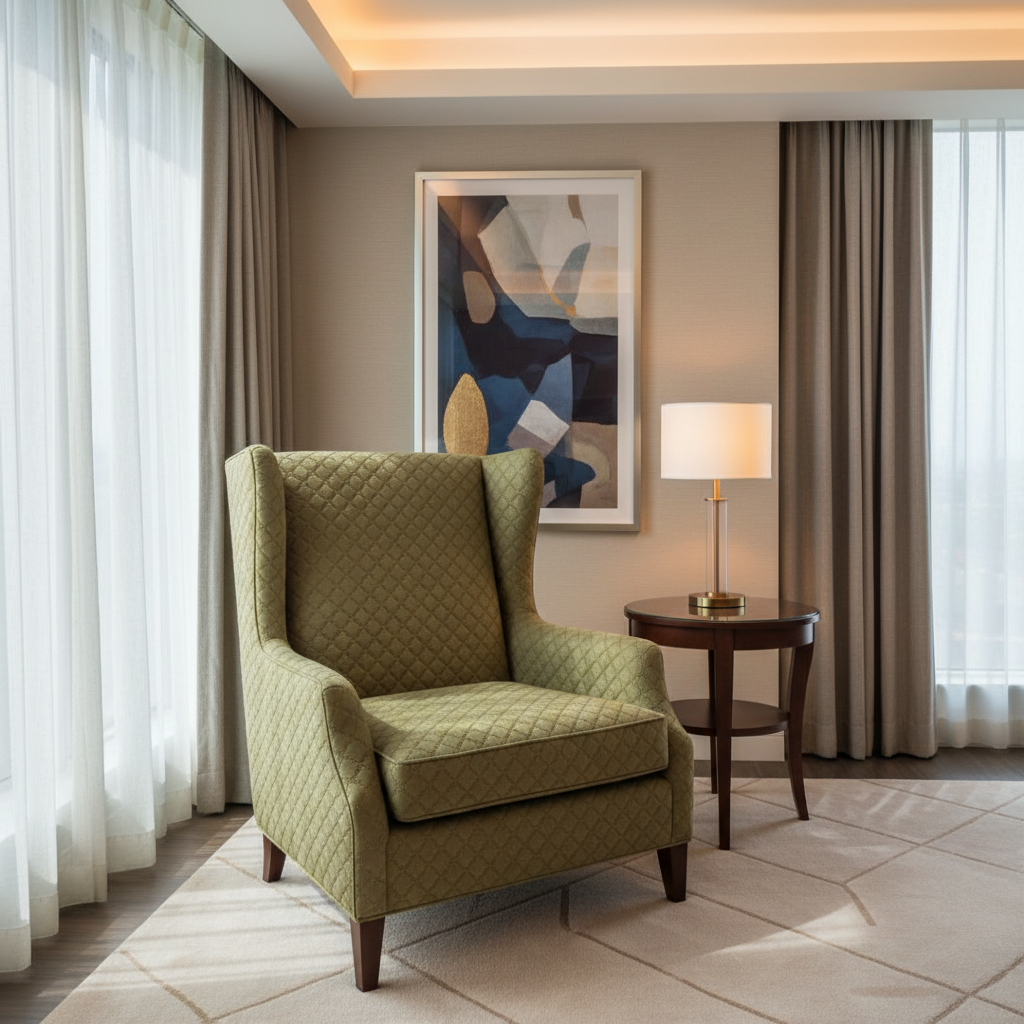 Thatch Cay - Pasture Upholstered Chair | Architectural Fabrics