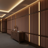 Sandy Point Stripe - Zest Upholstered Wall Panel | Architectural Fabrics