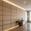 Ultrasuede  Chablis Beige Upholstered Wall Panel | Ultrasuede Upholstery