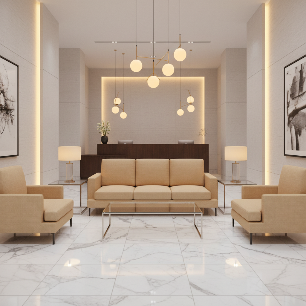 Pinnacle Rock - Almond Upholstered Sofa | Architectural Fabrics