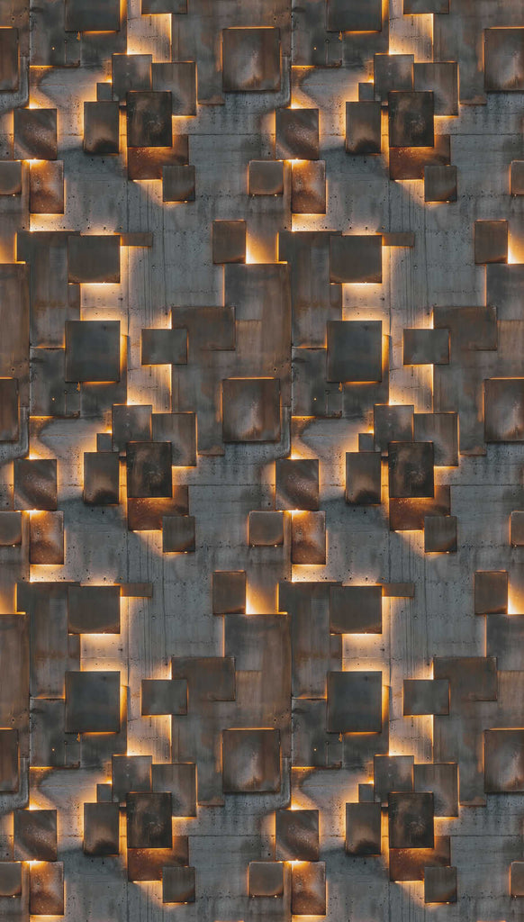 Livingwalls Design Panel Hot Spots Gray Wallcovering | AS Creation