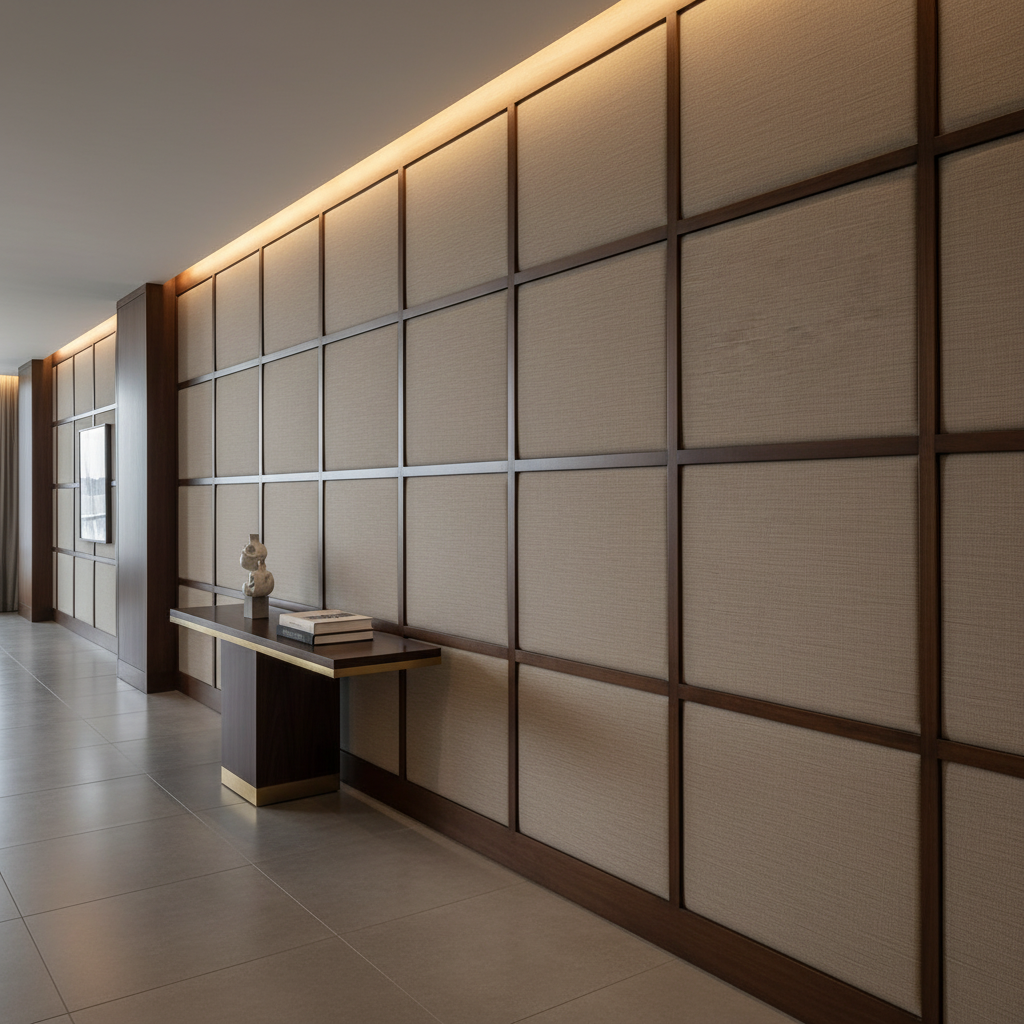 Treasure Beach - Lichen Upholstered Wall Panel | Architectural Fabrics