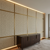 Turks Landing - Cashew Upholstered Wall Panel | Architectural Fabrics
