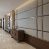 Amalfi - Silver Lining Indoor/Outdoor Vinyl Upholstered Wall Panel | Architectural Fabrics