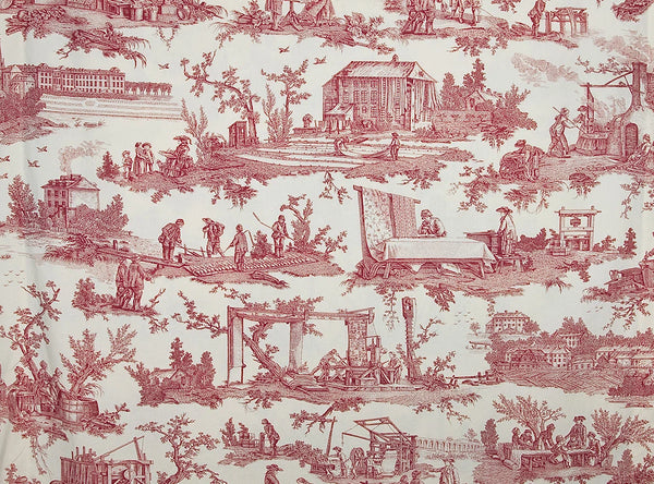 Travaux de la manufacture Rouge | Pierre Frey