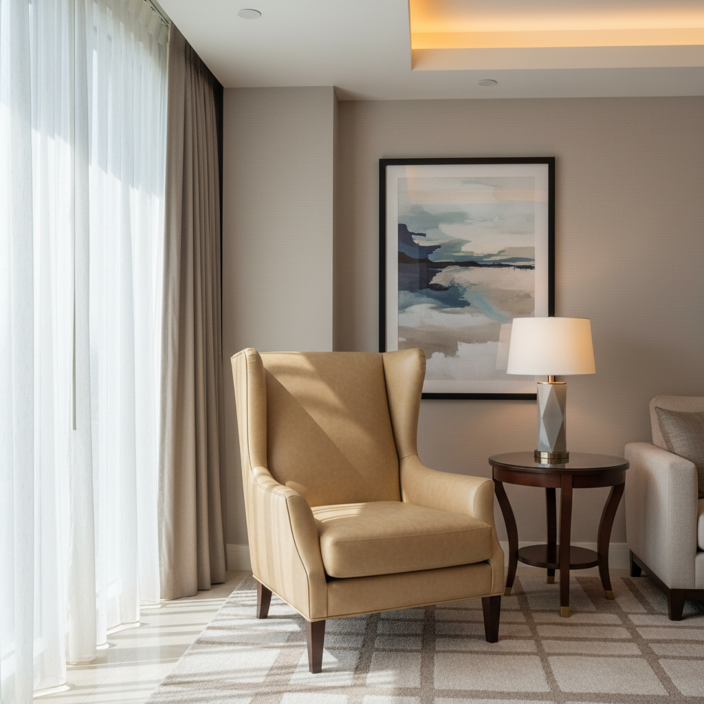 Luxury Cay - Martini Upholstered Chair | Architectural Fabrics