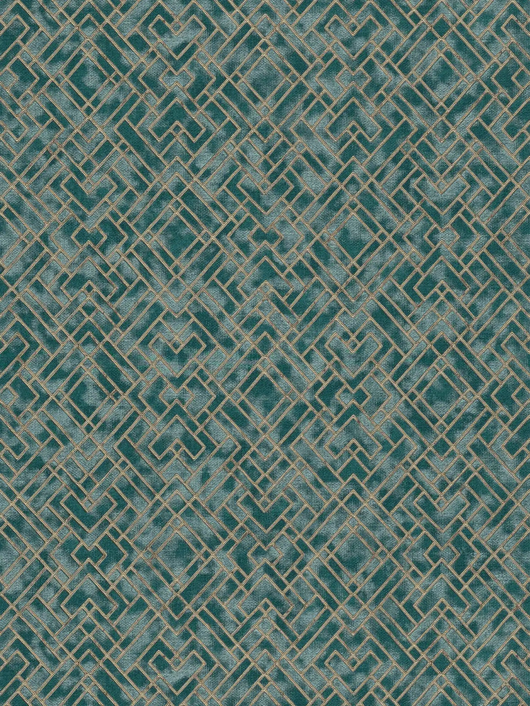 Metropolitan Stories 3 Travel Styles Teal Wallcovering | AS Creation