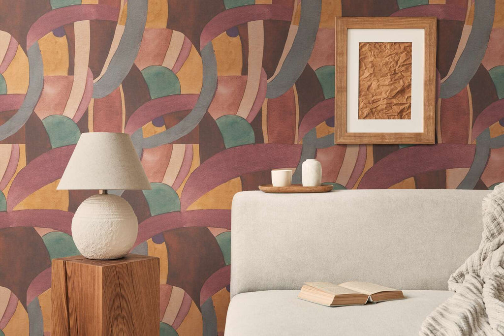 Anna D Andrea Brown Wallcovering | AS Creation