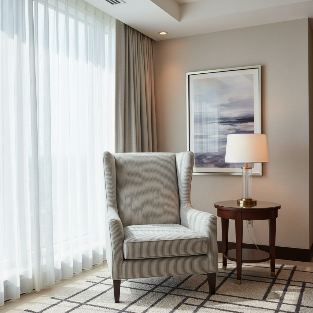 Storm Bay - Iron Upholstered Chair | Architectural Fabrics