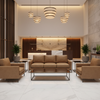 Alamo - Tawny Performance Vinyl Upholstered Sofa | Architectural Fabrics