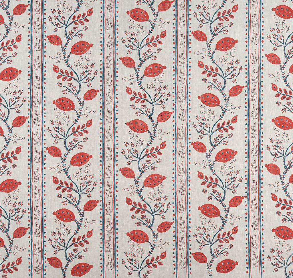 DWCY-900278 Nina Campbell Fabric Off-White designer-wallcoverings-los-angeles
