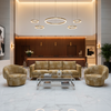 Turf Bay - Mushroom Upholstered Sofa | Architectural Fabrics