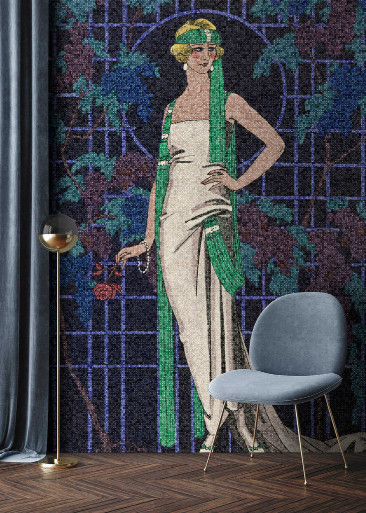 Walls By Patel 3 Blue Wallcovering | AS Creation