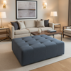 Peter Island - Tempest Upholstered Ottoman | Architectural Fabrics