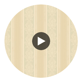 Eastport Beige Arabelle Stripe Wallcovering Circular Swatch | LA Walls