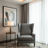 Tumble Reef - Slate Upholstered Chair | Architectural Fabrics
