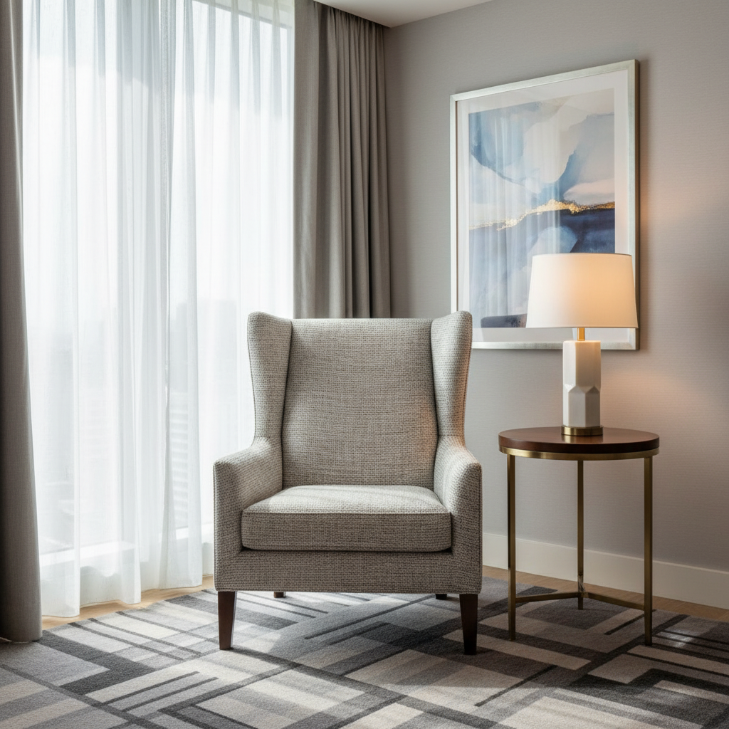 St. Eustatius - Dew Upholstered Chair | Architectural Fabrics
