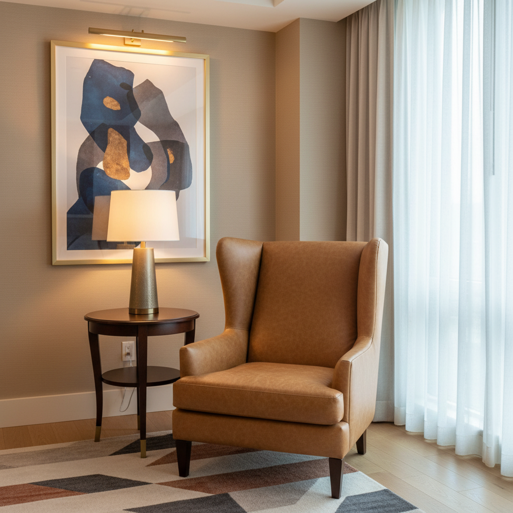 Algiers - Tawny Performance Vinyl Upholstered Chair | Architectural Fabrics