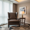 Luxury Cay - Truffle Upholstered Chair | Architectural Fabrics
