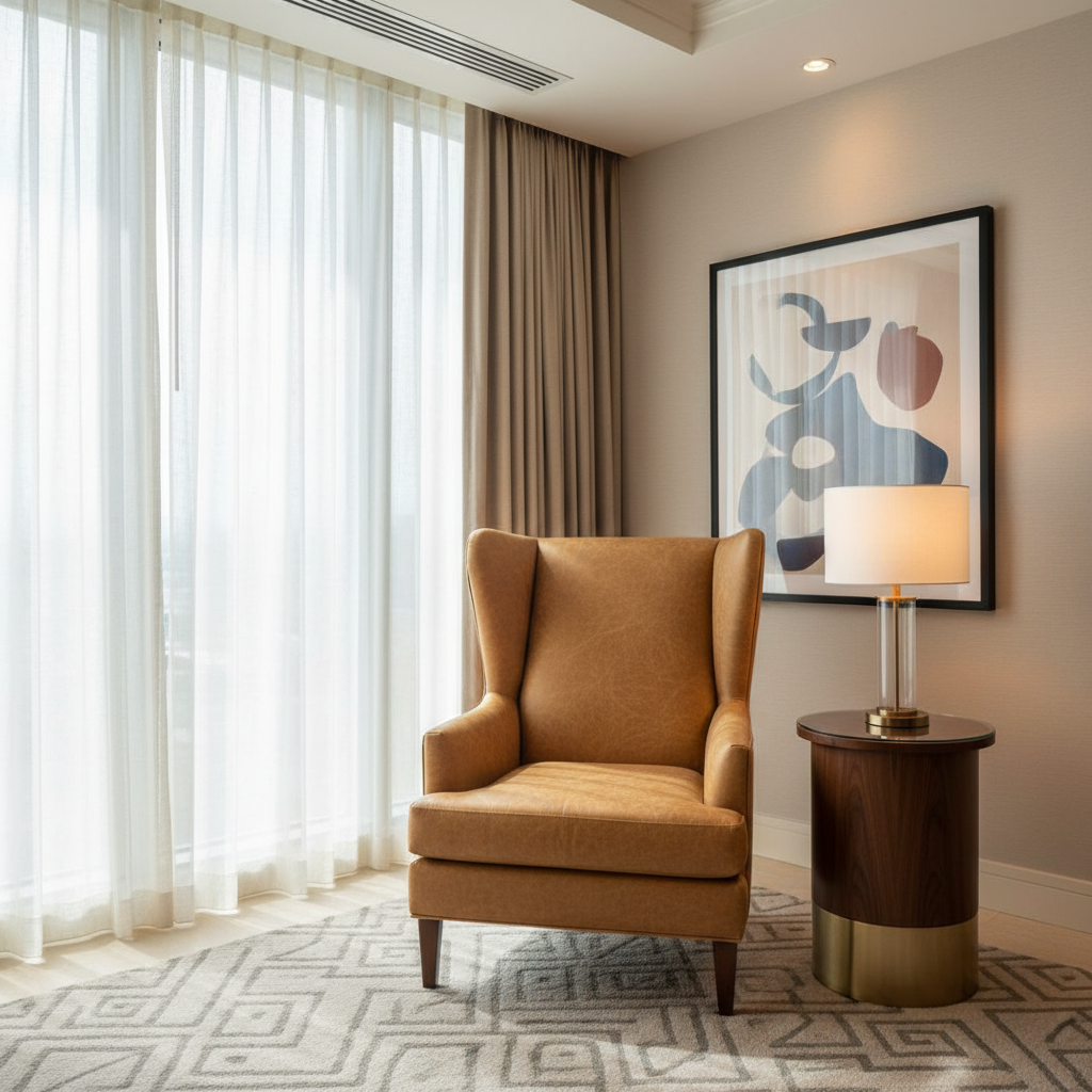 Trunk Bay - Ranch Upholstered Chair | Architectural Fabrics