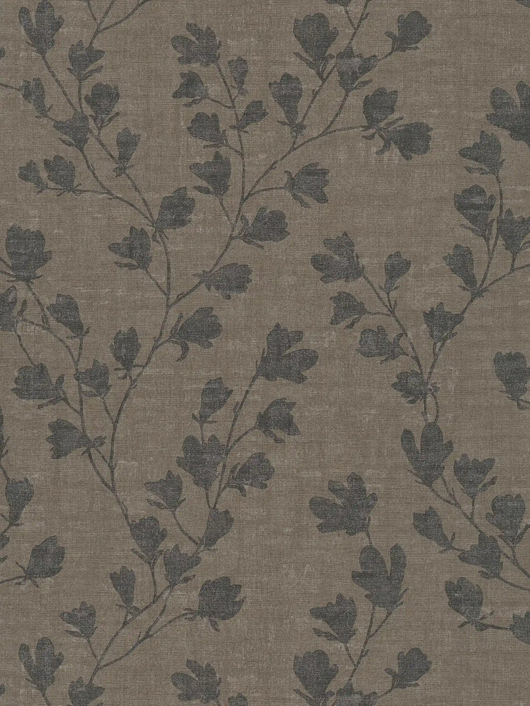 Nara Black, Brown Wallcovering | AS Creation