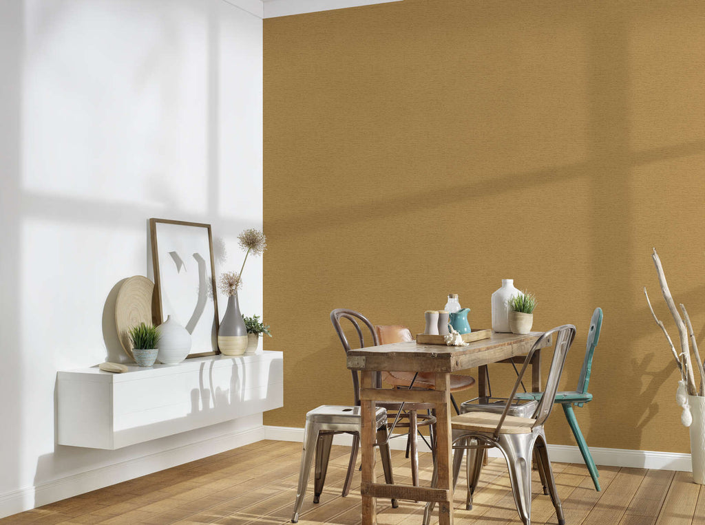 Famous Garden Yellow Wallcovering | AS Creation