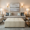 Snake Cay - Cloud Upholstered Ottoman | Architectural Fabrics