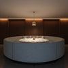 Aspect - Ironwood Performance Polyurethane Upholstered Banquette | Architectural Fabrics