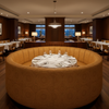 Virgin Gorda - Pumpkin Upholstered Banquette | Architectural Fabrics