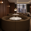 Peter Island - Barista Upholstered Banquette | Architectural Fabrics