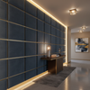 Ultrasuede  Marine Grey  Grey Upholstered Wall Panel | Ultrasuede Upholstery