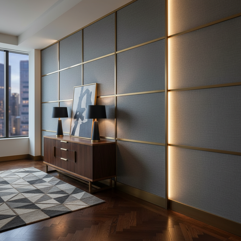 Runaway Bay - Evening Upholstered Wall Panel | Architectural Fabrics
