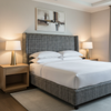 Stingray City - Granite Upholstered Headboard | Architectural Fabrics