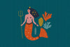 Walls By Patel 3 Turquoise Wallcovering | AS Creation