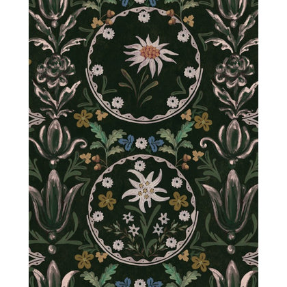 Edelweiss Cypress - Green Wallcovering | Mind the Gap