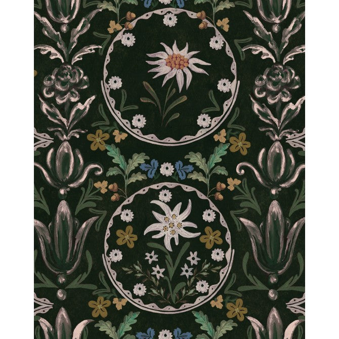 Edelweiss Cypress Green Wallpaper | Mind The Gap