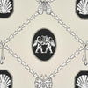 Edith Black & Ivory Wallpaper - Image 3