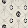 Edith Black & Ivory Wallpaper - Image 1