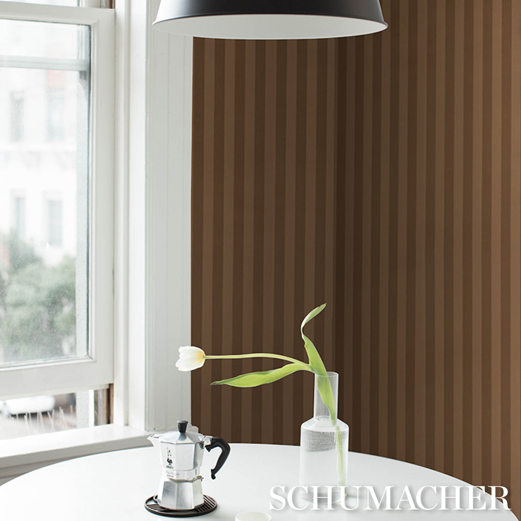 Edwin Stripe Medium TERRACOTTA | Schumacher - Image 8